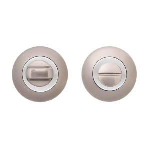 Фиксатор Vela WC-Round SN/CP матовый никель/хром