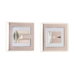 Фиксатор Vela WC-Quadro SN/CP матовый никель/хром