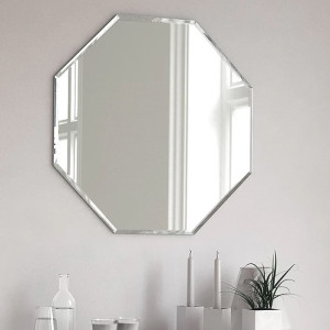 Зеркало Алмаз-Люкс 8с-С/006 фигурное с фацетом 15 мм для ванной 50*50 см