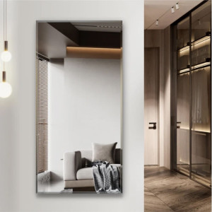 Зеркало Алмаз-Люкс С-030 прямоугольное 4 мм с фацетом 15 мм150*75 см