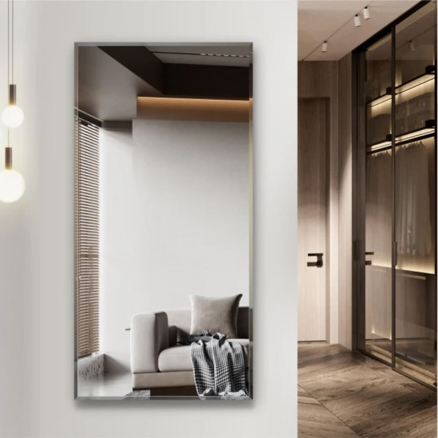 Зеркало Алмаз-Люкс С-029 прямоугольное 4 мм с фацетом 15 мм 120*75 см