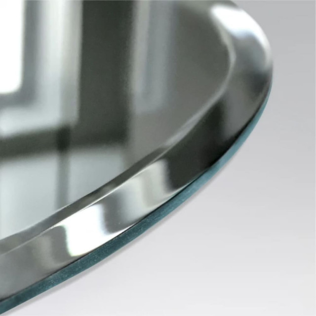 Зеркало Алмаз-Люкс С-015 круглое 4 мм с фацетом 15 мм 75 см