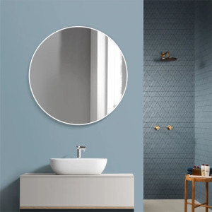 Зеркало Алмаз-Люкс Д-041 с белой УФ-печатью 70 см