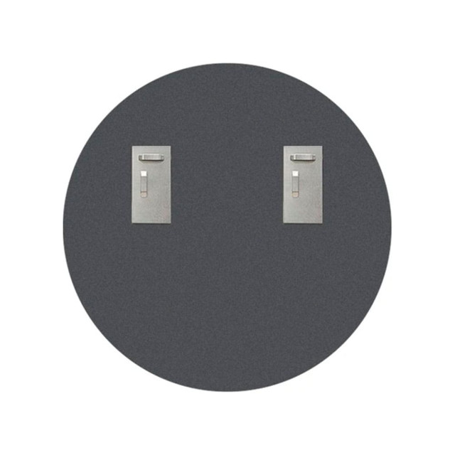 Зеркало Алмаз-Люкс Д-082 со шлифованной кромкой и УФ-печатью золото 50 см