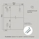 Зеркало Алмаз-Люкс А-039 со шлифованной кромкой 50*70 см