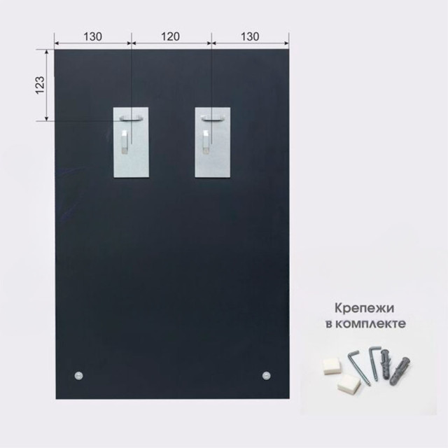 Зеркало Алмаз-Люкс Е-470 со шлифованной кромкой и полкой 58*38 см
