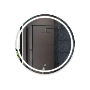 Зеркало Алмаз-Люкс Travel Cairo 70s-6 с фоново-фронтальной подсветкой c сенсорной кнопкой 70 см