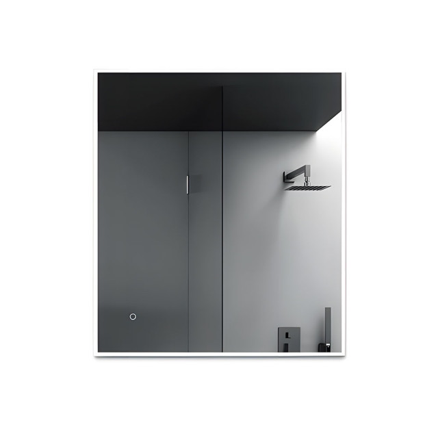 Зеркало Алмаз-Люкс Travel Dublin 8070s-6 с фоново-фронтальной подсветкой и сенсорной кнопкой 80*70 см