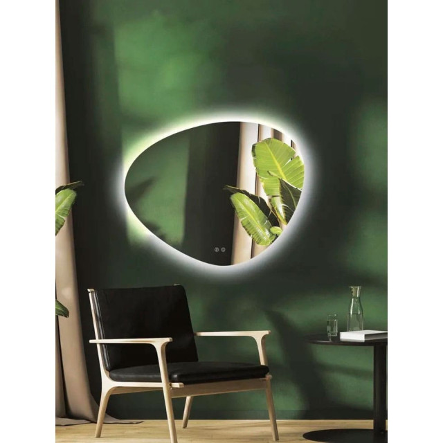 Зеркало Дабл-Ю Барселона BRS80X65 с подсветкой и антизапотеванием 80*65 см