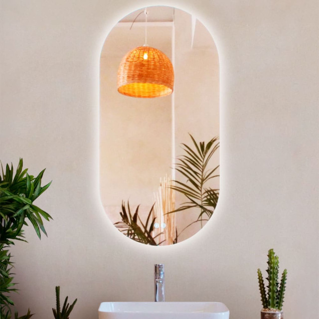 Зеркало Дабл-Ю София Классик SFJ90X45K с подсветкой 90*45 см