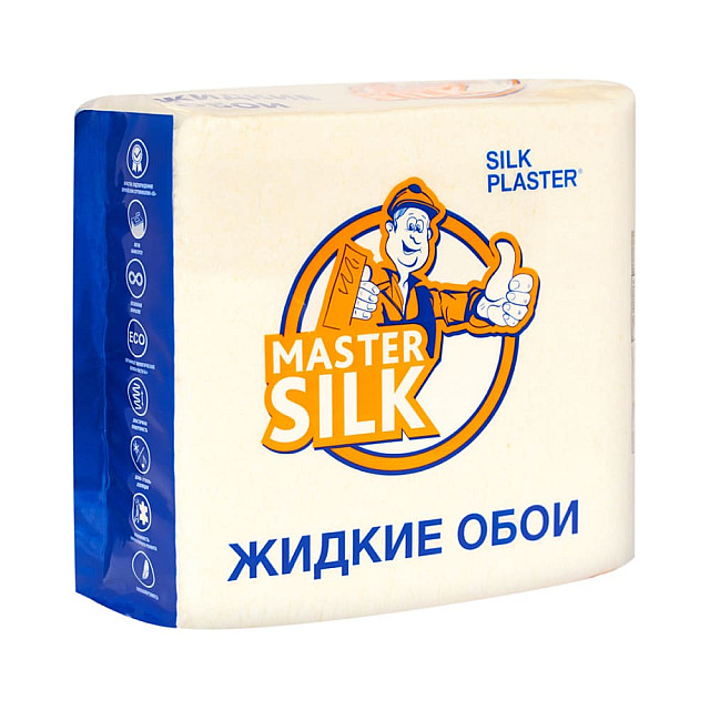 Жидкие обои Silk Plaster Master Silk MS-165 светло-серый
